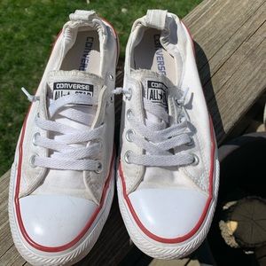 White Converse Sneakers